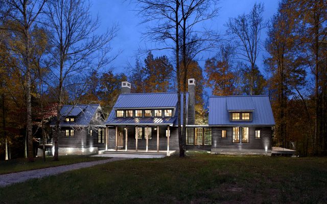 Creekview Residence, Nunnelly, Tennessee, architecture, design, house, residence, new construction, exterior, interior, photos