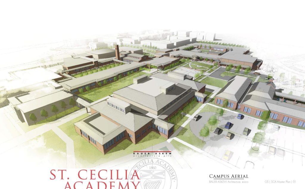 St. Cecilia Academy Master Plan – BAUER ASKEW Architecture | Design